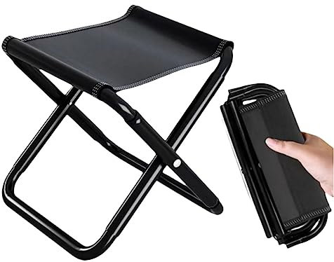 RUDDOG Tragbarer Klapphocker Outdoor Tragbarer Klappstuhl Kampf Bank Angeln Hocker Reise Camping Stuhl-Vollgefalteter Stil M