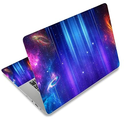 Laptop Stickers Decal,12 13 14 15 15.6 inches Netbook Laptop Skin Sticker Reusable Protector Cover Case for Toshiba Hp Samsung Dell Apple Acer Leonovo Sony Asus Laptop Notebook (Galaxy)