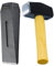 SPARES2GO Martello spaccalegna da 2,7 kg, 25,4 cm, mazza da spaccalegna + mazza da slitta da 1,8 kg