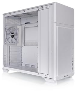 Thermaltake TR300 TG Snow | White | Tempered Glass | Power Extension Cord | 120mm White Fan