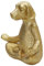 ABOOFAN Yoga-hundeschmuck Meditierender Hund Hundeornament Meditierende Sitzende Hundeskulptur Yoga-hundestatue Buddha-Hund Sitzt Französische Bulldogge Figur Drinnen Harz Dekoration
