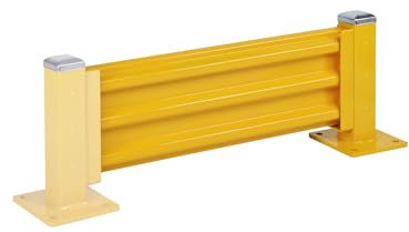 kaiserkraft | Rammschutzwand | Höhe 480 mm | 1 Wandelement | Länge 1067 mm | Anbauelement inkl 1 Pfosten