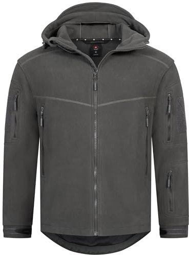 Höhenhorn Biferten Herren Militär Fleecejacke Grau Gr. 3XL