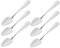 OKUMEYR 6pezzi Cucchiai Acciaio Inossidabile Con Denti Per Frutta e Gelato Utensile Per Cucina Ristoranti e Bar Per Kiwi e Dessert
