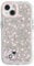 NITITOP Coque pour iPhone 13 Mignon Fleur Rose Floral Motif Miroir pour Femmes Filles Cadre de Lentille Coloré Antichoc Brillant Couverture - Pale Rose