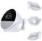 XLTTYWL Echo Spot Stand, ABS Alexa Echo Spot Accessories with Cable Management, Premium Space-Saving Stand Hanger Wall Mount for Amazon Echo Spot 2024(White)