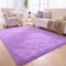 AIMECO Hochflor Teppich Wohnzimmer Carpet 200X300cm Waschbar Anti-Rutsch Extra Große Teppiche Schlafzimmer flauschig Teppiche Matte Teppichen Mädchen Schlafzimmer und Kinderzimmer.violett