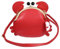 Garneck Krabben-Handtasche Aus PU-Leder in Rot Süße Krabbenform Ideal Für Mädchen Und Frauen Mit Praktischem Schultergurt Und Verspieltem Design 17x05x195cm