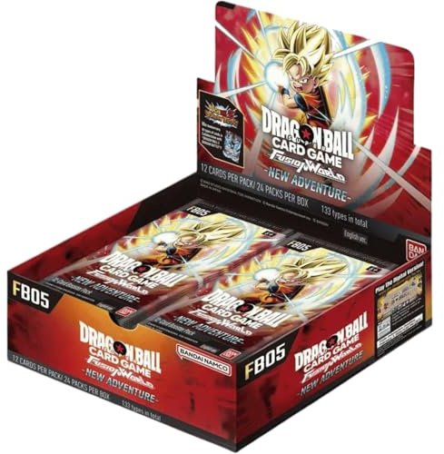 Dragon Ball Super TCG: Fusion World - New Adventure FB05 Booster Box (24er-Pack)