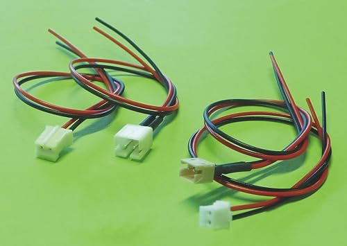 Generisch Slotcar Kabel 4er UMBAU Set mit Steckverbinder von ANALOG auf Carrera Digital
