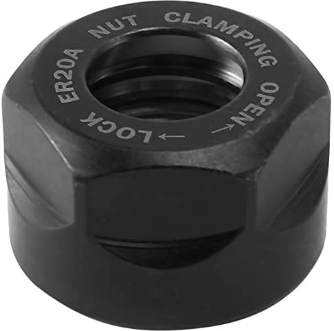 Cpolebev Cpolebev (R) ER20 Spannzange Spannmuttern fuer CNC-Fraesen Chuck Halter Drehmaschine