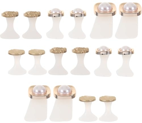 Minkissy Zehenspreizer Silikon FüR PediküRe Zehentrenner FüR Nagellack Und Nailart Weiche Zehenabstandshalter Mit Strass GäNseblüMchen Und Perlen 16 StüCk FüR FußPflege