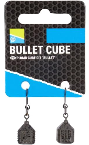 Preston Bullet Cube - 2 Angelgewichte, Blei, Gewichte