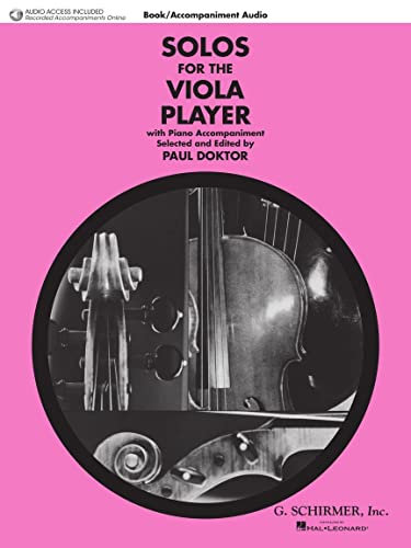 Solos For The Viola Player: Partitur, Stimme(n), CD für Viola, Klavier: Viola and Piano