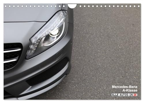 Mercedes-Benz A-Klasse (Wandkalender 2026 DIN A4 quer), CALVENDO Monatskalender: Die neue A-Klasse von Mercedes-Benz im AMG-Trimm (CALVENDO Mobilitaet)