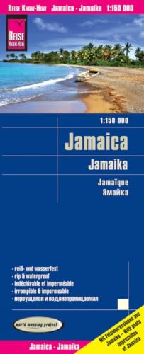 Reise Know-How Landkarte Jamaika / Jamaica (1:150.000): reiß- und wasserfest (world mapping project)