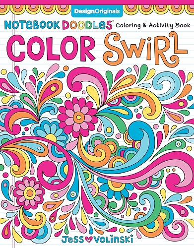 Notebook Doodles Color Swirl: Coloring & Activity Book