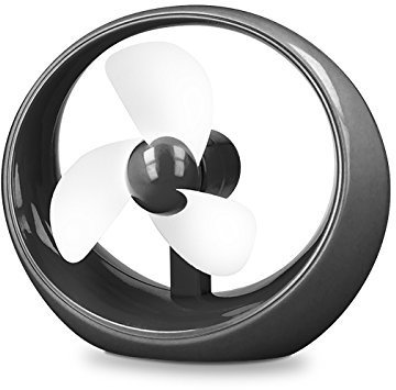 Mini USB Ventilador Cooling Fan Ventilador de mesa batería recargable Interruptor para escritorio oficina Laptop Computer PC