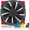 Noctua NF-A20 PWM chromax.black.swap, Premium Quiet Fan, 4-Pin (200x30mm, Black)