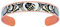 FRONT LINE JEWELRY Armbänder der amerikanischen Ureinwohner: Armbänder mit Bärenmotiv mit Pfote, Klaue, Apache-Stamm-Designs, verstellbare Kupferarmbänder Unisex