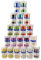 Playbox Bastelglitzer-Set, Glitzerpuder-Set, 20 Streudosen, je 20 g ׀ Wiemann Lehrmittel