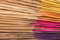 DHYANA - Encens Artisanal Indien Haut de Gamme - 96 Bâtons d'Encens de Qualité (Rose)