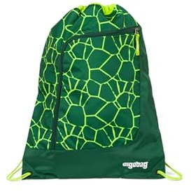 ergobag Jugend Unisex Prime Gym Bag Rucksack, Bearrex (Verde), Einheitsgröße