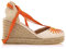 MTNG Sandalias de cuña Mujer Sandalias de cuña Louisa 52799 Mujer | Sandalias de cuña Casual | Cierre con Lazo | 54688 | Beige