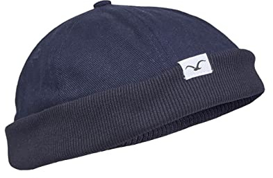 Cleptomanicx Docker Cap Brimless (Dark Navy)