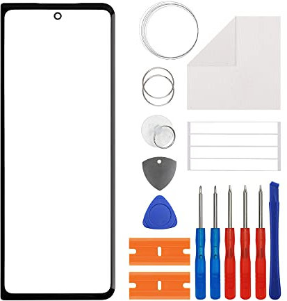 Duotipa Écran avant d'origine en verre pour Samsung Fold 3 F926 avec kit d'outils de réparation. Pas d'écran ni de numériseur tactile