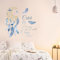 ORIGACH Traumfänger Zitate Wandaufkleber Catch The Dream Zitate Wandaufkleber Bunte Traumfänger Feder Wandtattoos für Schlafzimmer Wohnzimmer Kinderzimmer Zimmer
