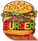GLOBLELAND „Burger Best In Town“ Vintage Metall Blechschild Retro Burger Plakette Poster Metallwand Dekorative Blechschilder Für Zuhause Küche Restaurant Café Club Bar Dekoration