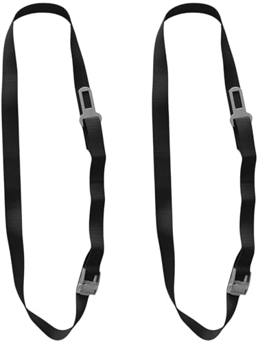 Twowinds - Protezione Antifurto Blocco Porte Anteriori per Camper, Caravan, Auto, Camion - Cinghia (2 unità)