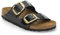 BIRKENSTOCK Arizona Big Buckle Birko-Flor Patent Black/Gold EU 40 Normale Weite