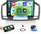 SIXTOP 4+64G Android 13 Autoradio für Opel Insignia A G09 2008-2013 mit Carplay Android Auto, 9-Zoll-Touchscreen-Radio mit Bluetooth, WLAN, GPS, FM/RDS, 36EQ, SWC und Rückfahrkamera