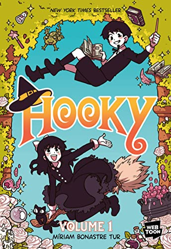 Hooky Volume 1: A Graphic Novel – A WEBTOON Comic About Twin Witches Who Missed Magic School for Children (Ages 8-12)
