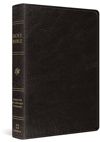 ESV Personal Reference Bible (Genuine Leather, Black): English Standard Version, Black, Genuine Leather, Personal Reference Bible With Ribbon Marker