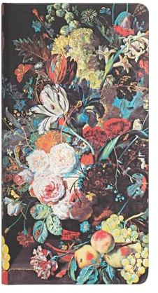 Paperblanks | Hardcover Journal | Van Huysum | Lined | Slim (90 × 180 mm)