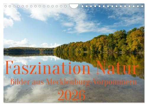 Faszination Natur - Bilder aus Mecklenburg-Vorpommern (Wandkalender 2026 DIN A4 quer), CALVENDO Monatskalender: Eine Reise durch die Natur ... in faszinierenden Fotos (CALVENDO Natur)