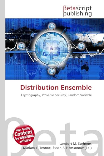 Distribution Ensemble: Cryptography, Provable Security, Random Variable