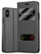 Cadorabo Custodia Libro per Apple iPhone X/XS in NERO COMETA - con Funzione Stand e Chiusura Magnetica - Portafoglio Cover Case Wallet Book Etui Protezione