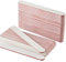AYITOO 50 Pezzi Lime per Unghie Professional, 100/180 Lima Unghie Lavabile,Doppia Faccia Lima Unghie per Manicure E Unghie in Gel,Forma di Diritta, di Colore Bianco/Nucleo Rosso