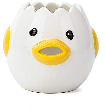 Ceramic Egg Yolk & White Separator - Portable Baking Tool