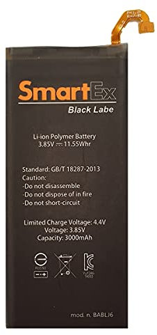 Smartex® Black Label Batteria compatibile con EB-BJ800ABE Samsung Galaxy J6/J6 2018/J8 2018/A6 2018