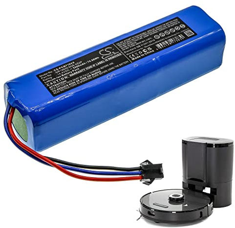 Cameron Sino Batterie de rechange 5200 mAh pour Proscenic M7 Pro, LDS M7 Pro, M8 Pro, M7 Max, U6, Viomi S9, Viomi D800, Lenovo LR1, UONI V980 Max, V980 Plus