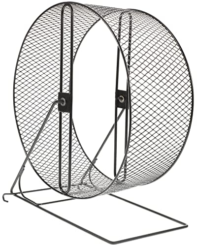 Hemobllo Laufrad Für Hamster Kleines Laufrad Für Haustiere Spielzeug Mit Eichhörnchenrad Hamster Laufrad Mit Halterung Kleine Tiere Spielzeug Hamsterrad 12 Zoll Eisen Igel Rotieren