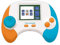 Lexibook, Power Console®, Zweisprachige Lernspielkonsole mit 100 Aktivitäten auf Englisch/Deutsch, Weiß/orange/blau, JCG100i3