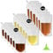 Flintronic 18PCS Paquete Bolsas para Bebidas, 250ML/420ML/500ML, Frascos de Plástico Reutilizables, Bolsas Ocultas para Bebidas, para Festivales, Viajes, Camping, Picnic, Fiestas