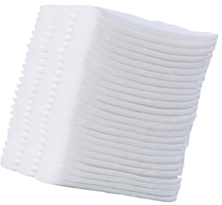 TOPBATHY Doppelseitige Dreilagige Make Up Pads Zufällige Farbe 3 Stück-pack aus Baumwolle Weiß Sanft zur Gesichtshaut Praktisch für Gesichtsreinigung und Körperpflege
