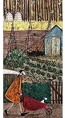 Sam Toft 'Summer' Kunstdruck auf Leinwand,30 x 60 cm